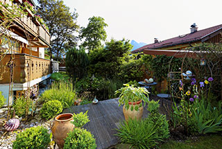 Holiday apartments Mitteldorf - terrace